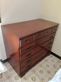 scrivania e cassettiera Fantoni