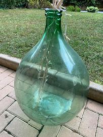 Boccione in vetro damigiana 