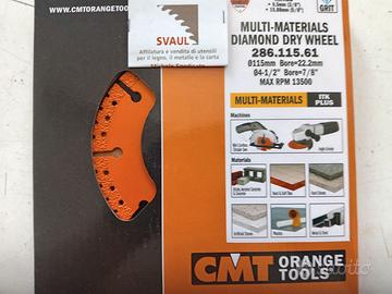 DISCO DA TAGLIO CMT MULTIMATERIALE DIAMANTATO -USO