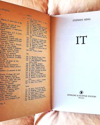 IT di S.K. Prima edizione del 1987
