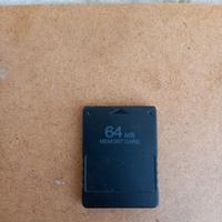 memory card 64 mb compatibile per ps2