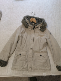 Giaccone donna Refrigue beige chiaro taglia M
