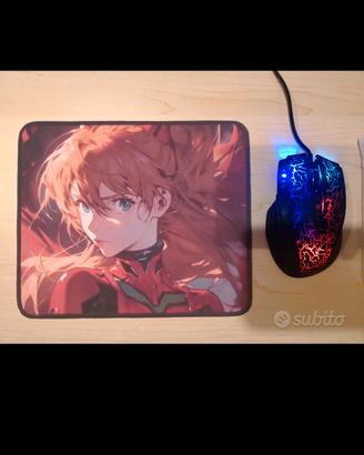 asuka neon genesis Evangelion mouse+pad