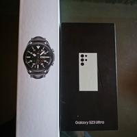 Samsung Galaxy S23 Ultra 256gb bianco+ watch 3 ner