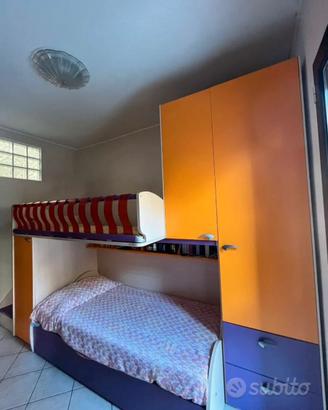 Cameretta Moretti Compact 3 posti letto