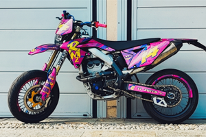 Suzuki RMZ 450 OMOLOGATO Motard