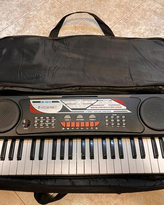 Tastiera 32 tasti Casio BK-4910 con  custodia imbo
