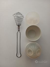 frusta a spirale+2 cuoci uova per microonde