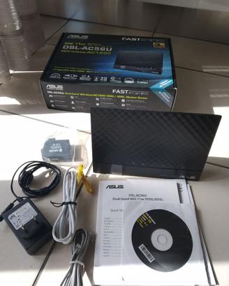 Modem Router ASUS DSL-AC56U Dual-Band FIBRA ADSL