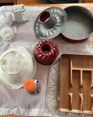 Accessori cucina vari in blocco