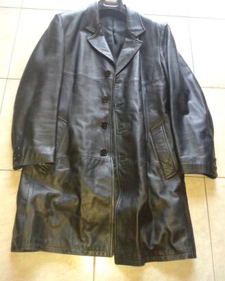 Giaccone in vera pelle da uomo 