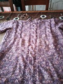 maglione fatto a mano ferri