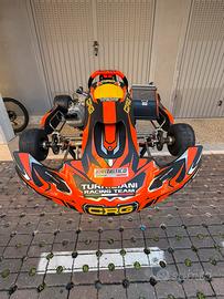 Kart CRG 125cc KZR1 Titan Red
