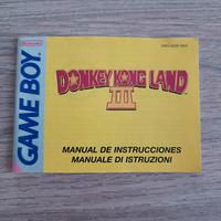 Istruzioni Donkey Jong Land 3 GameBoy