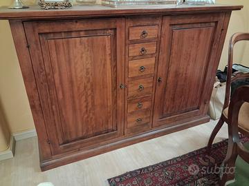  Credenza in legno in stile arte povera