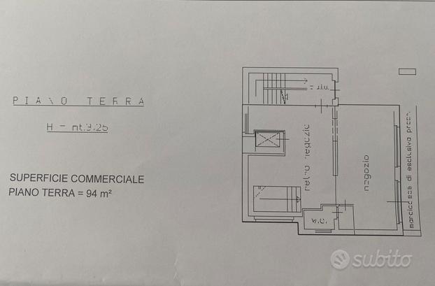 Locale commerciale a Morbegno