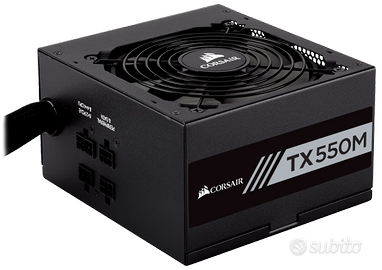 Alimentatore PC Corsair TX550M – 80 Plus Gold – Se