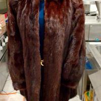 cappotto di pelliccia di visone