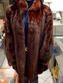cappotto di pelliccia di visone