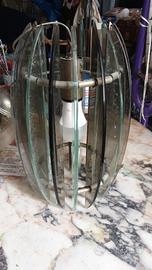 lampadario da soffitto Veca anni 70 