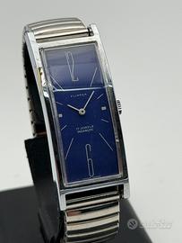 flipper rectangular watch swiss made vintage nos