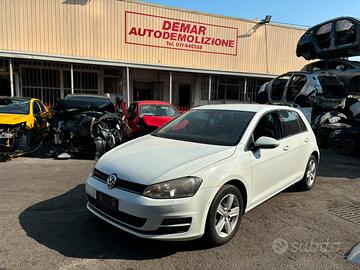 Ricambi Volkswagen Golf 7 CJZ 2013 bianca
