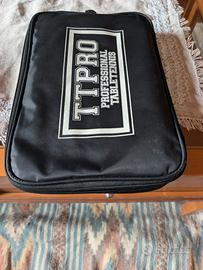 racchette da tennis tavolo + custodia + scarpe