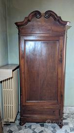 armadio per cappotti / giacche antiquariato