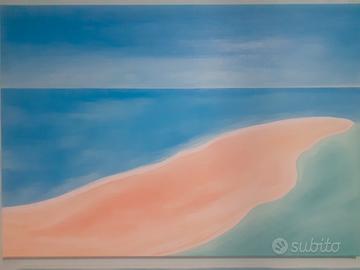 Tela "Atollo marino "