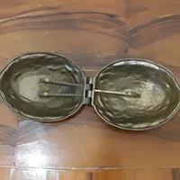 schiaccianoci in ottone