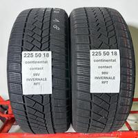 2 gomme 225 50 18 CONTINENTAL INVERNALE