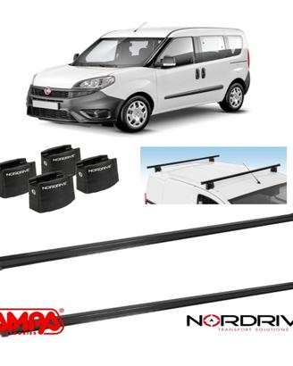 barre portatutto fiat doblo' dal 2015 al 2020 nord