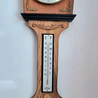 Stazione meteo in legno da parete