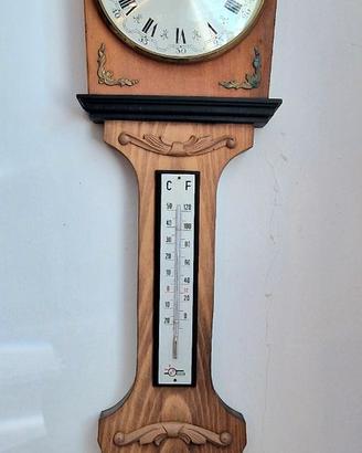 Stazione meteo in legno da parete