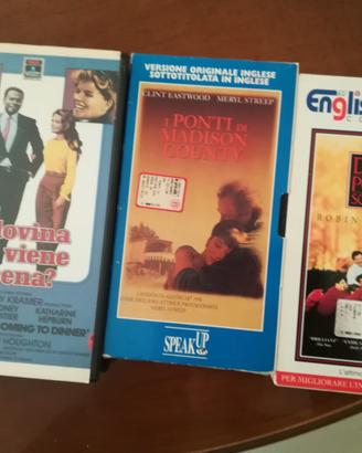 VHS in lingua originale inglese