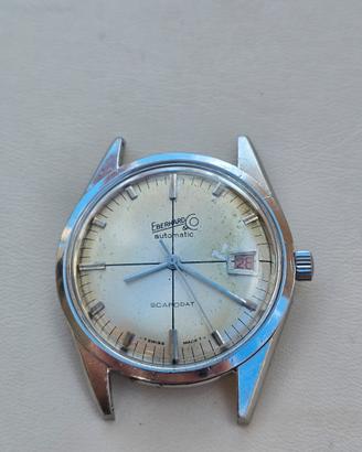 eberhard scafodat automatico anni 60 raro quadrant