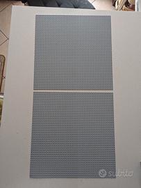 2 LEGO Classic Base Grigia, 48x48, quadrata
