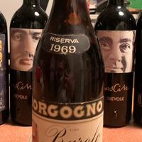 Vino barolo del 1969