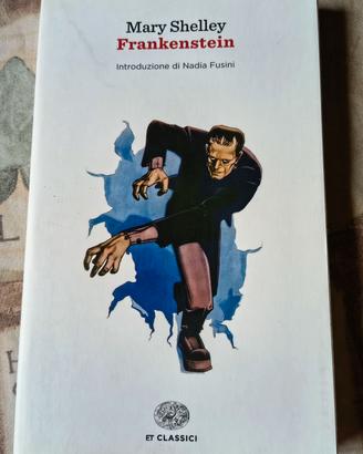 Romanzo di Mary Shelley "Frankenstein"
