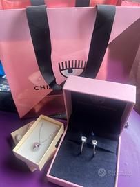 Chiara Ferragni orecchini e collana