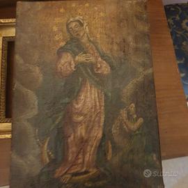 Quadro dipinto antico 800