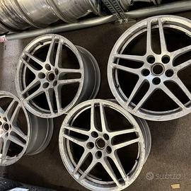 4 - CERCHI IN LEGA PORSCHE 8X18 ET21 + 9X18 ET21 5