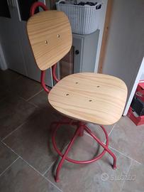 sedia girevole per scrivania 