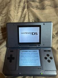 Nintendo DS - First Model - 2004 - Light Blue/Grey