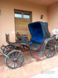 Carrozza regale d'epoca 1800 italiana