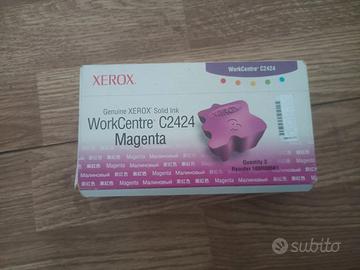 3 cartucce Xerox workcentre C2424 magenta