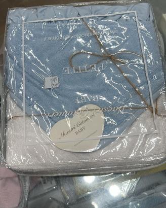 Accappatoio Triangolo Neonato Cotonieri Baby Coton