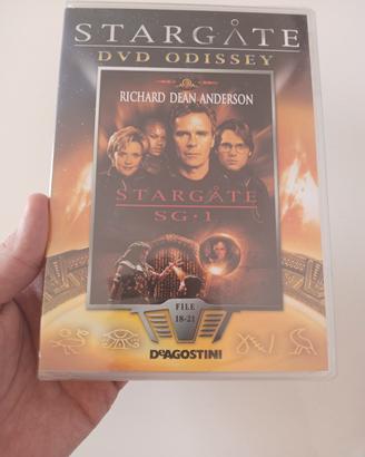 Stargate DVD Odissey SG.1 File 18-21 DeAgostini 