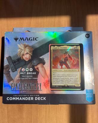 Magic Final Fantasy Cloud Commander Deck Sealed