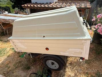 Carrello appendice portata 3 quintali in ottime co